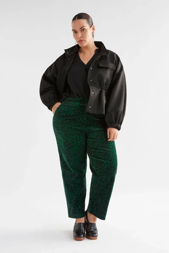 Altes Pant Green Sinda Print Altes Pant Green Sinda Print