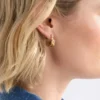 Apenn Small Hoop Earring