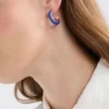 Emal Mini Hoop Earring Emal Mini Hoop Earring