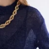 Fjer Sweater Bright Navy Fjer Sweater Bright Navy
