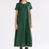 Haki Dress Green Sinda Print