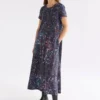 Haki Dress Tola Print