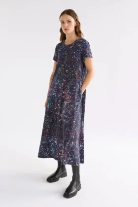 Haki Dress Tola Print Haki Dress Tola Print