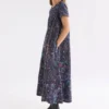 Haki Dress Tola Print