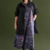 Haki Dress Tola Print