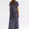 Haki Dress Tola Print