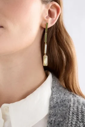 Ival Long Drop Earring