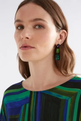 Jule Long Drop Earring