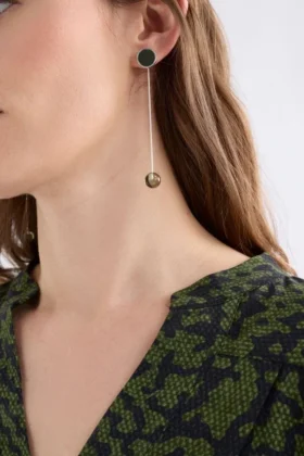 Laspar Long Drop Earring