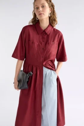 llinen light dress bordeaux 2 280x420 - Llinen Light Dress Bordeaux