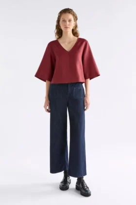 Llinen Light V Neck Top Llinen Light V Neck Top