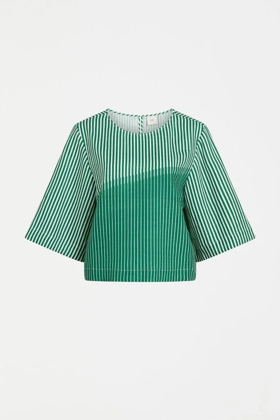Llinen Top Otler Print Llinen Top Otler Print
