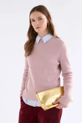 Nevis Merino Sweater Blush