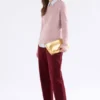 Nevis Merino Sweater Blush