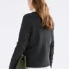 Nevis Merino Sweater Charcoal