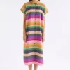 Tilko Linen Shirt Dress Lysbro Print