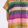 Tilko Linen Shirt Dress Lysbro Print