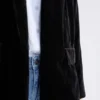 Velvet Soft Blazer Jacket Black Velvet Soft Blazer Jacket Black